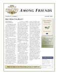 Among Friends Fall 2012 Vol 13 No 1 by Friends of the Bethel University Library