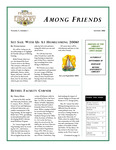 Among Friends Fall 2006 Vol 7 No 1 by Friends of the Bethel University Library