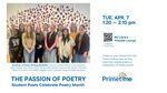 The Passion of Poetry: Poetry Students Celebrate Poetry Month 2026 by Angela Shannon Preston, Kinelle Dickson, Zoe Peterson, Mary Hajduk, Ava Heide, Kailey Tan, Ella Olofson, Payton Thomsen, Abby Cummelin, Kyle Melby, Maggie Cohrs, Christian Vang, and Bella Haveman